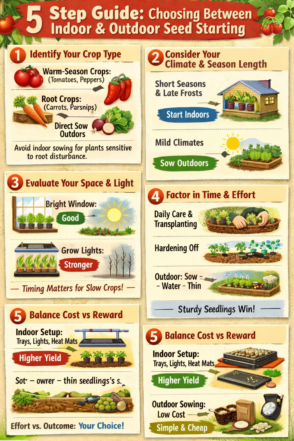 Choosing Between Indoor Outdoor Seed Starting Guide-1