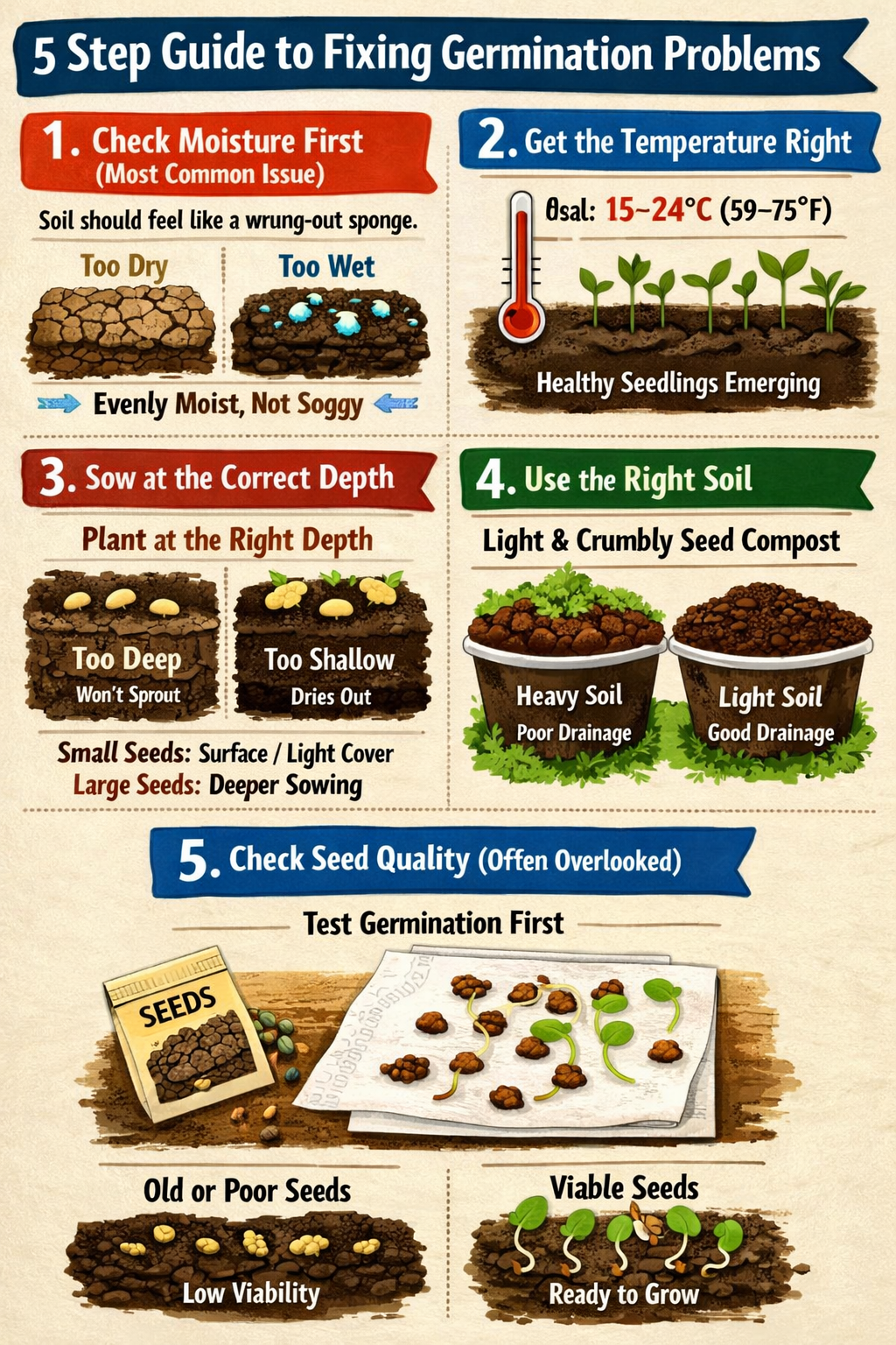 Fixing Germination Problems 5 Step Guide-1