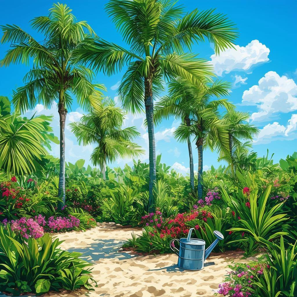 5 steps to take care of your palm trees.