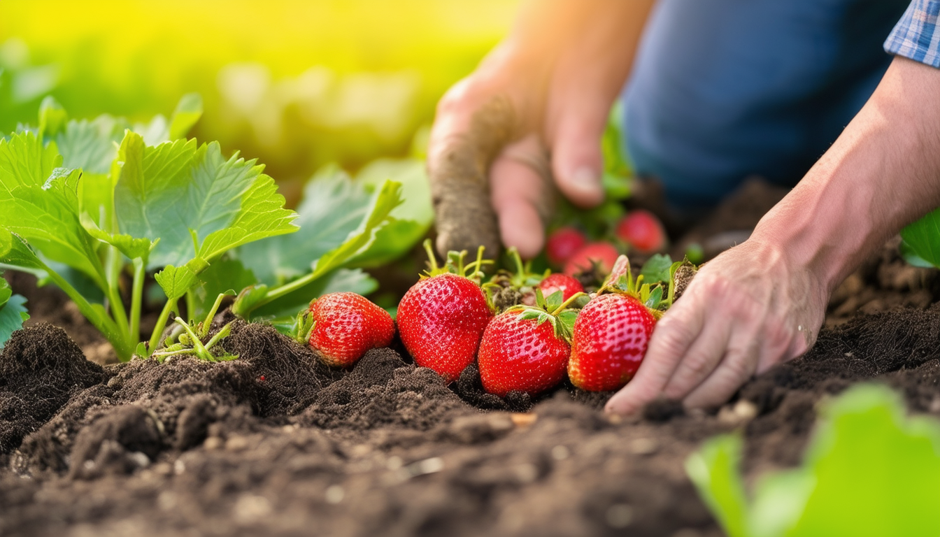 How to Feed Strawberries with Potash-Rich Feed