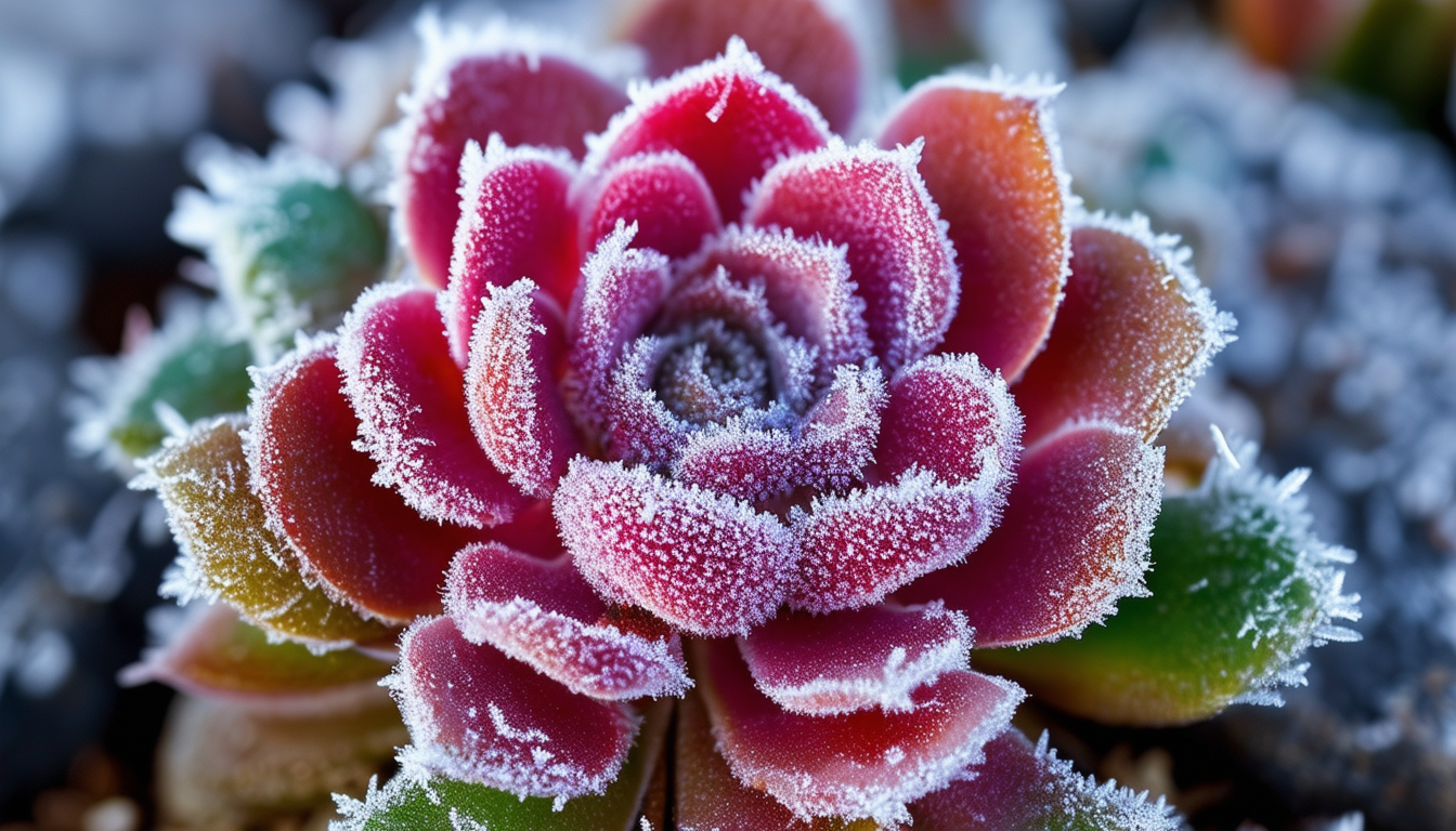 Protect Outdoor Succulents From Frost Using Cloches Or Frost Blankets