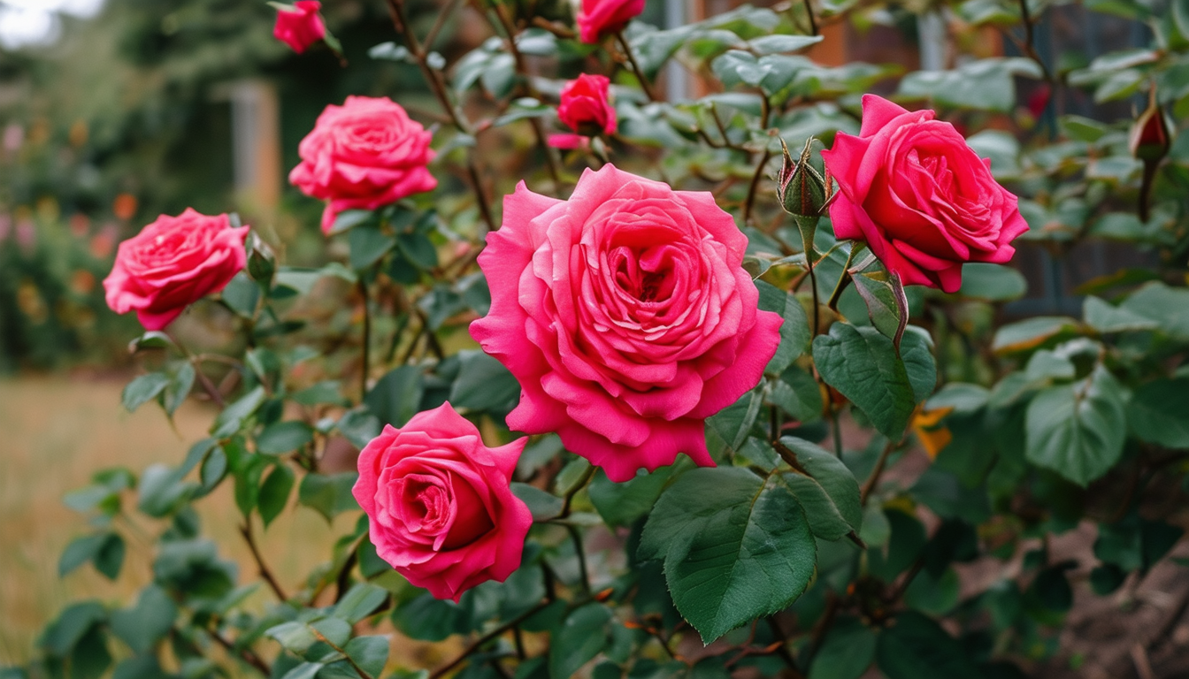 a rose bush