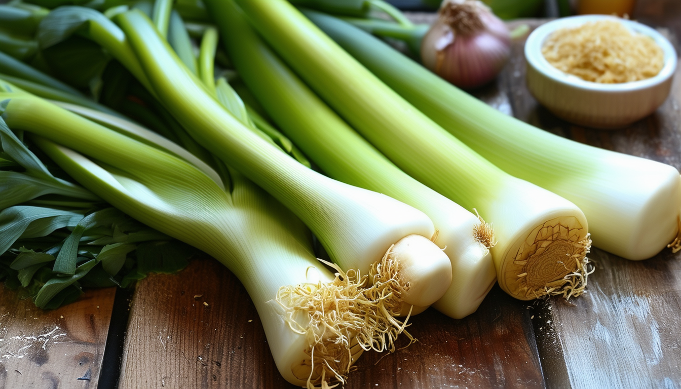 delicious leeks